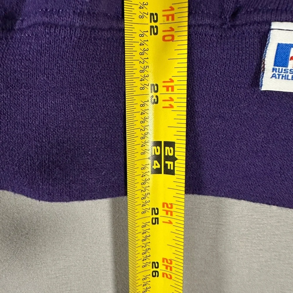 Russell Athletic Mens Small‎ Sweatshirt Kellogg Robot Purple BOTS 24